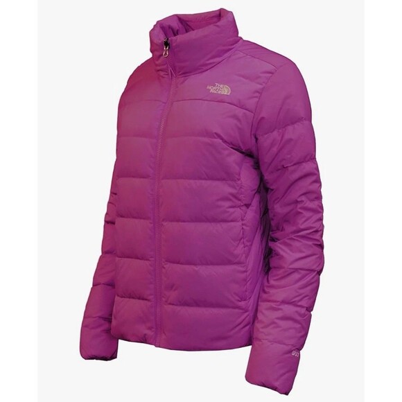 The North Face Women’s Minoqua Down Insulated Puffer Jacket MULBERRY PINK XS NWT - Picture 1 of 7